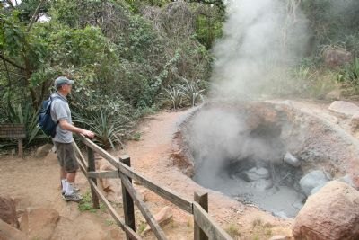 Geothermal activity at Rincón de la Vieja